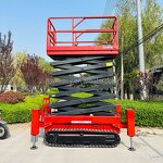 Scissor Lift Manufacturer - OEM 4m-14m 320kg Hydraulic Electric Mobile Crawler Table