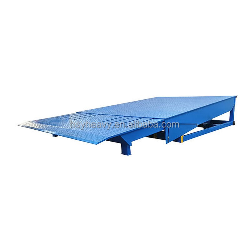 Dock Leveler Manufacturer - Factory Sale 8t-10t Electric Telescopic Stationary Loading