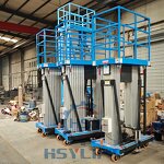 Aluminum Mast Lift Manufacturer - OEM Double-mast for Smooth Stable Elevated Work