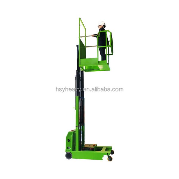 Order Picker Lift Manufacturer - OEM 4m 300kg Electric Self-propelled Vertical Mast