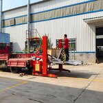 Loading Platform Lift Manufacturer - OEM 2 Ton Mobile Hydraulic Truck Unloading Ramp