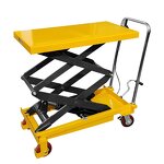Hydraulic Lift Table Trolley Manufacturer - OEM Portable 150kg with 0.72m Lifting Height