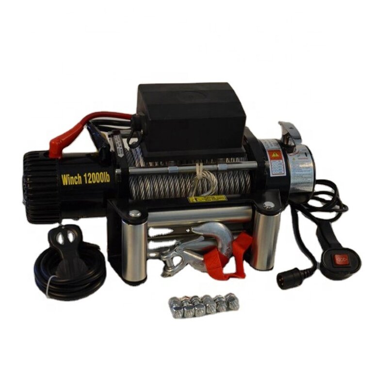 Electric Winch Manufacturer - OEM Heavy Duty 12000lb 220V with Steel Wire Rope