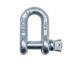 Bow Shackle Manufacturer - OEM Polished 10 Ton M3 with 7mm Pin Steel Shackle