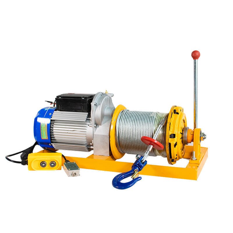 Electric Winch Manufacturer - OEM Professional 750kg with Clutch for Towing Recovery