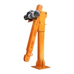 Truck Crane Jib Manufacturer - OEM 2 Ton Pickup Truck Hoist Lifter for Heavy Duty