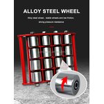 Cargo Trolley Manufacturer - OEM Small Warehouse Transport Roller Tank Truck