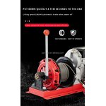 Electric Winch Manufacturer - OEM Professional 750kg with Clutch for Towing Recovery