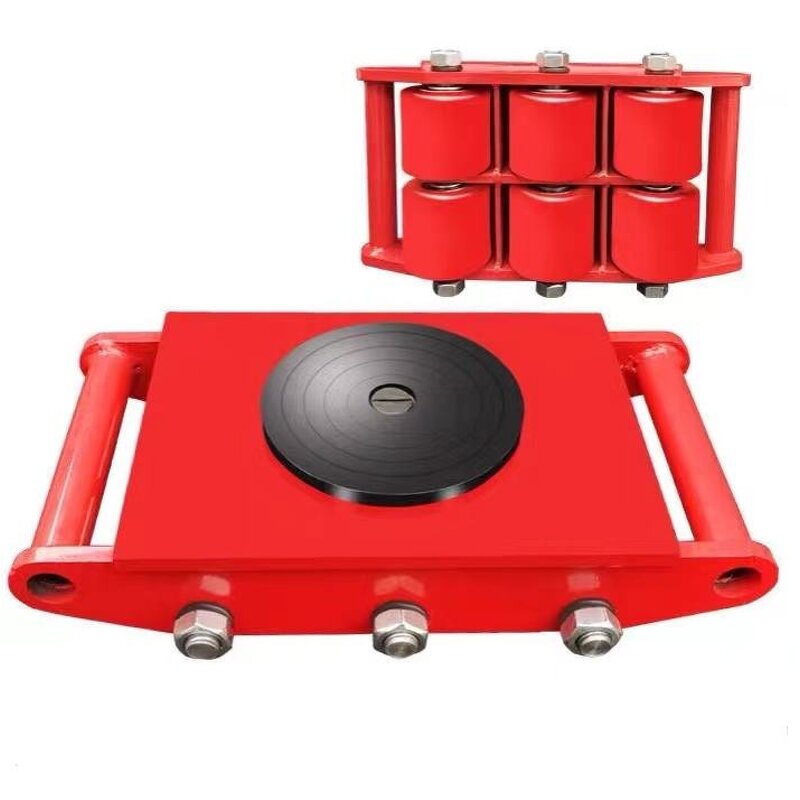 Cargo Trolley Manufacturer - OEM Yellow Red Heavy Duty Industrial Moving Equipment