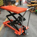 Hydraulic Scissor Table Lift Manufacturer - OEM 150kg Small Folding Platform Trolley