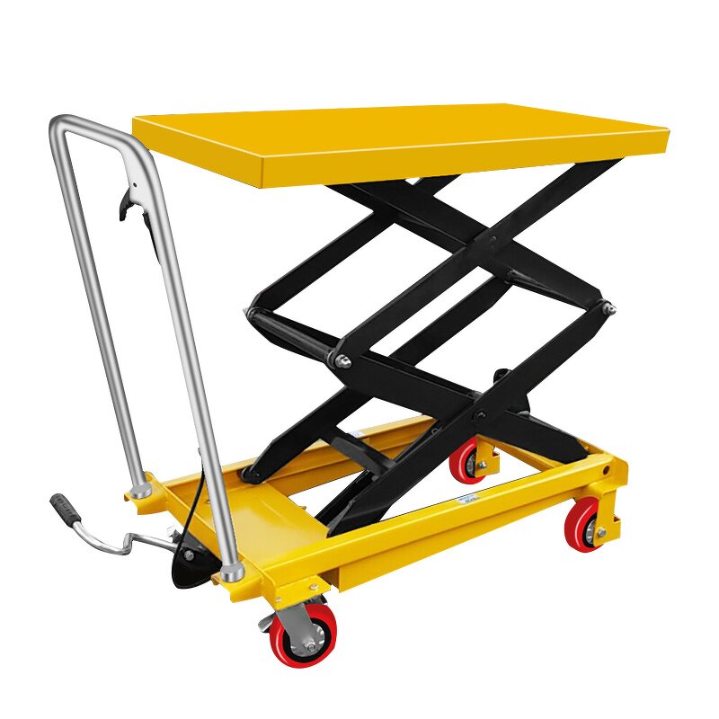 Hydraulic Platform Truck Manufacturer - OEM 200kg Hand Hydraulic Lift Table Trolley