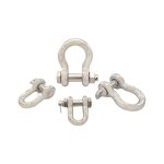 Bow Shackle Manufacturer - OEM 55 Ton Galvanized Adjustable Shackle Rigging
