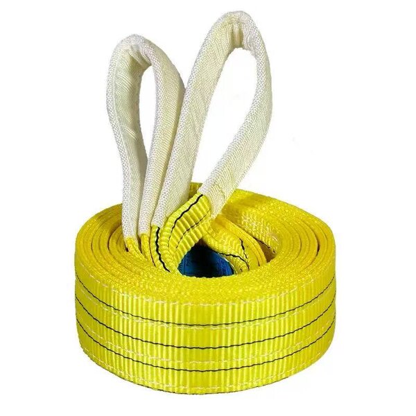 Flat Webbing Sling Manufacturer - OEM Flat Ring Endless Polyester 3 Ton GSTOYO TUV