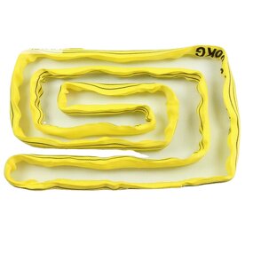 Endless Webbing Sling Manufacturer - OEM 25tons x 6m Polyester Round Slings