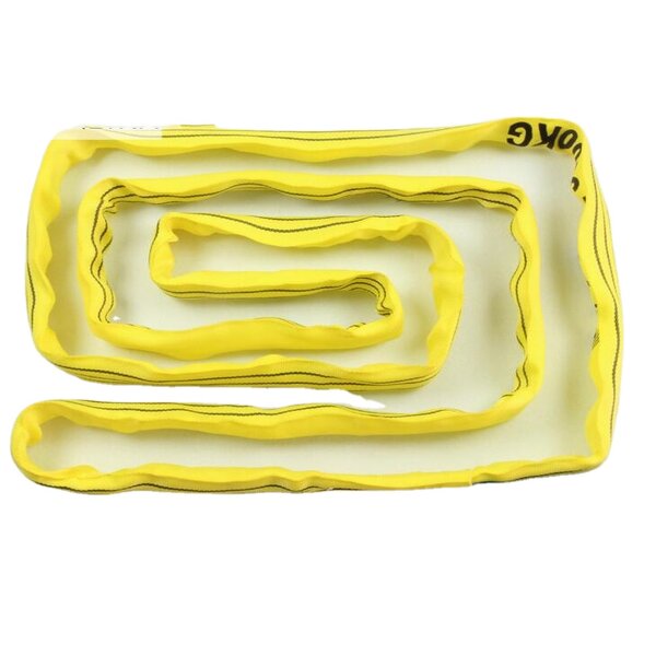 Endless Webbing Sling Manufacturer - OEM 25tons x 6m Polyester Round Slings