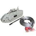 Manual Wire Rope Winch Manufacturer - OEM 1.6 Ton with 20m Cable Operated Puller