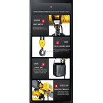 Electric Chain Hoist Manufacturer - OEM Hot Sale HHBB 1 Ton Electric Chain Hoist