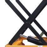 Hydraulic Lift Table Trolley Manufacturer - OEM Portable 150kg with 0.72m Lifting Height