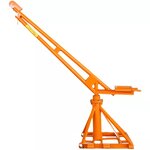 Small Crane Manufacturer - OEM 500kg Construction Monkey Crane Outdoor Frame