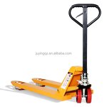 Hand Pallet Truck Manufacturer - OEM 2 Ton Capacity with Anti-slip Rubber Handle