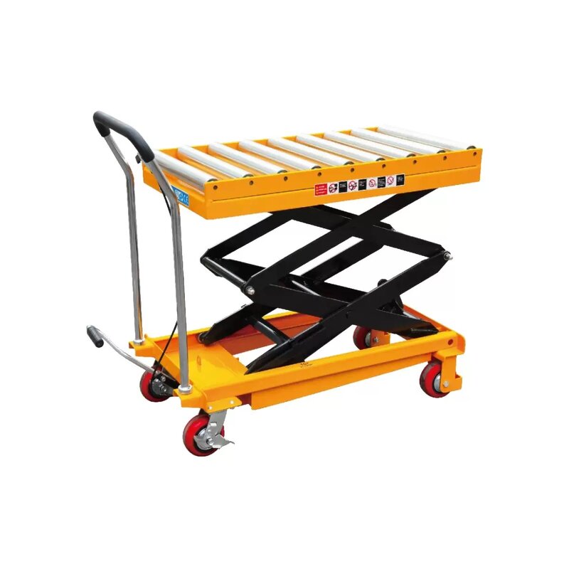 Hydraulic Scissor Lift Platform Manufacturer - OEM Best Price 500kg Manual Cart Trolley