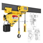 Electric Chain Hoist Manufacturer - OEM 2 Ton 220V for Construction Lifting