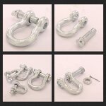 Bow Shackle Manufacturer - OEM Screw Pin Anchor Shackle Heavy Duty