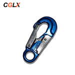 Plate Hook Manufacturer - OEM CGLX 22KN Aluminum Blue for Camping Climbing Quick Release