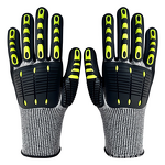 Work Gloves Manufacturer - OEM CGLX Factory Coated Anti-slip EN388 Level 5 for Welding
