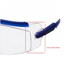 Safety Glasses Manufacturer - OEM CGLX Custom Fog Scratch Resistant Half Frame PC