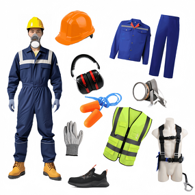 PPE Suit Manufacturer - OEM Customize Workwear with Safety Glasses Harness Helmet