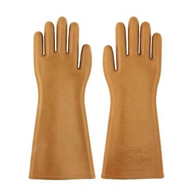 Insulated Gloves Manufacturer - OEM 00 Grade 5KV High Voltage Latex Electrical