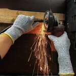 Anti-cutting Gloves Manufacturer - OEM CGLX Extended Level 5 HPPE for Kitchen Woodworking