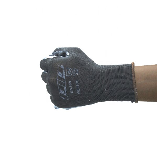Safety Gloves Manufacturer - OEM Full Black Nitrile Coated Heavy Duty Anti-cut Anti-slip