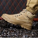 Safety Shoes Manufacturer - OEM CGLX Lightweight Breathable Anti-Stab Anti-smash High-top