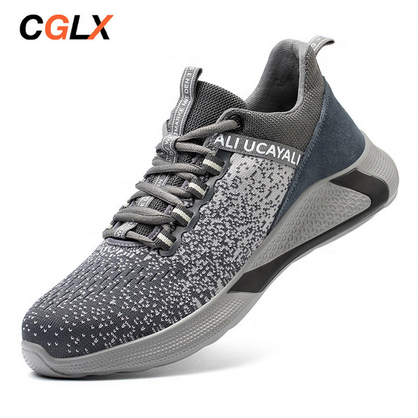 Safety Shoes Manufacturer - OEM CGLX Customized Fly Woven Fabric Lightweight Steel Toe
