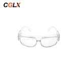 Safety Glasses Manufacturer - OEM CGLX Transparent Dustproof PC for Lab Work