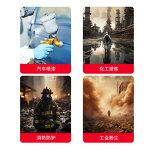 Full Face Mask Manufacturer - OEM CGLX Reusable Washable for Chemical Spray Paint