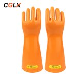 Insulated Gloves Manufacturer - OEM CGLX Yellow 25kV High Voltage for Electric Power