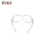 Safety Glasses Manufacturer - OEM CGLX Transparent Dustproof PC for Lab Work