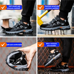 Safety Shoes Manufacturer - OEM CGLX Fashion Anti-smashing Anti-piercing Anti-slip