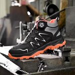 Safety Shoes Manufacturer - OEM CGLX New Fashionable Rotating Button Comfortable Rubber Sole