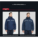 Safety Jacket Manufacturer - OEM CGLX Reflective Winter Workwear Uniforms Top Coat