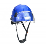 Safety Helmet Manufacturer - OEM CGLX Industrial with Glass Screen Adjustable Chin Strap