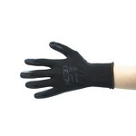 Safety Gloves Manufacturer - OEM Full Black Nitrile Coated Heavy Duty Anti-cut Anti-slip