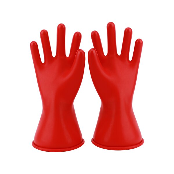 Insulated Gloves Manufacturer - OEM CGLX Bicolor Class 00 for Low Voltage Power Lines