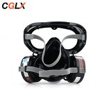 Protective Mask Manufacturer - OEM CGLX PVC Silicone Mouth Nose Eye One-piece Glasses