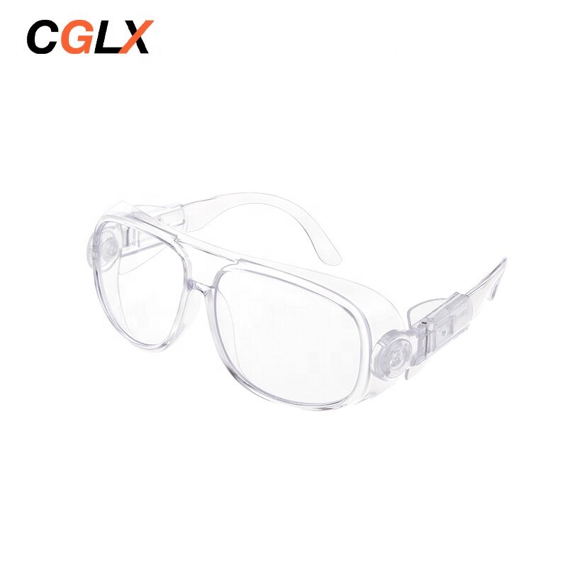 Safety Glasses Manufacturer - OEM CGLX Transparent Dustproof PC for Lab Work