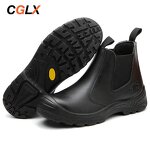 Safety Work Boots Manufacturer - OEM CGLX Fashion Steel Toe Puncture Resistance for Seasons