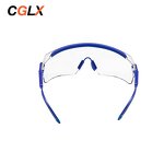 Safety Glasses Manufacturer - OEM CGLX Custom Fog Scratch Resistant Half Frame PC